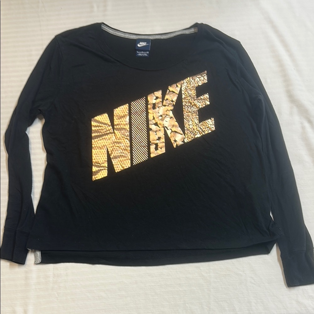Nike Women's Black Long Sleeve Top and matching pants